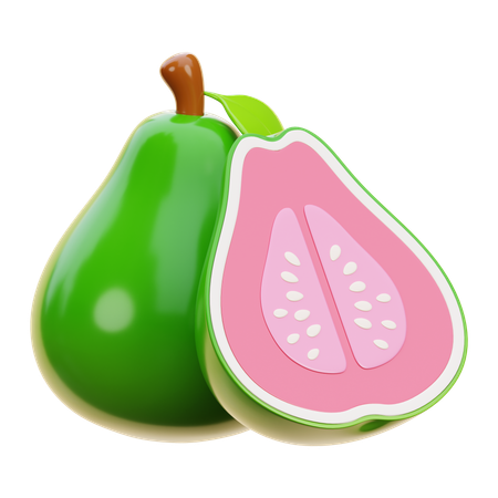 Guava  3D Icon