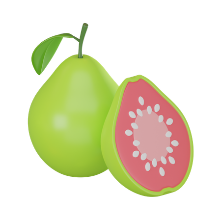 Guava  3D Icon