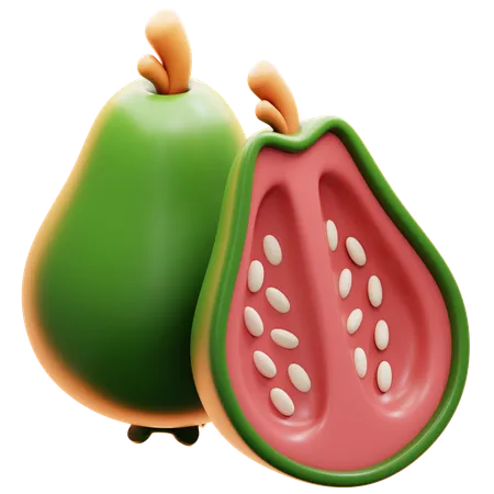 Guava  3D Icon