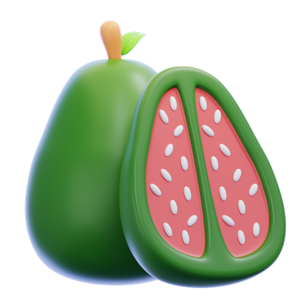 Guava  3D Icon