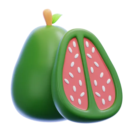 Guava  3D Icon