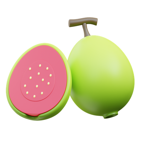 Guava  3D Icon