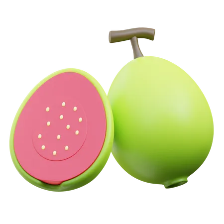 Guava  3D Icon