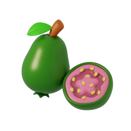 Guava  3D Icon