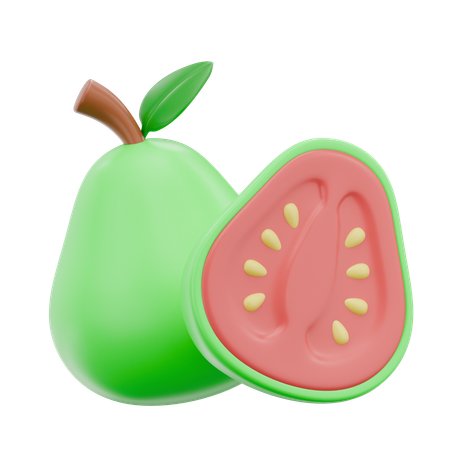 Guava  3D Icon