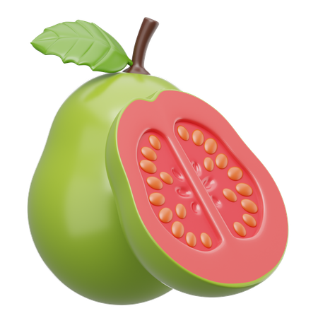 Guava  3D Icon