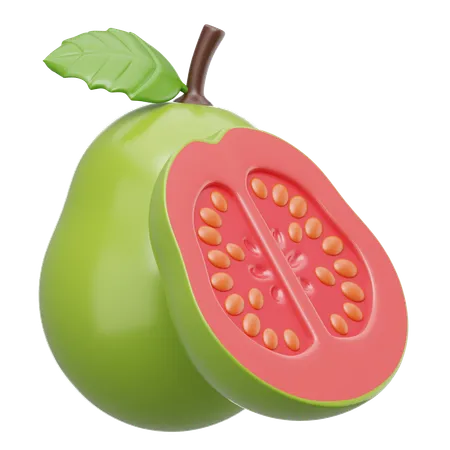 Guava  3D Icon