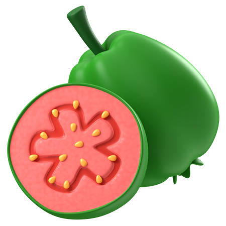 Guava  3D Icon