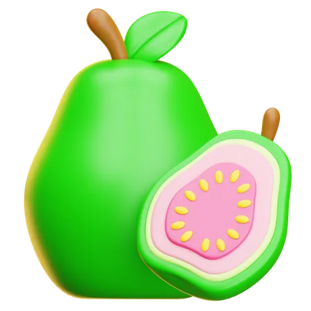 Guava  3D Icon