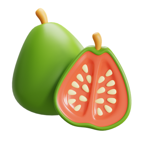 Guava  3D Icon