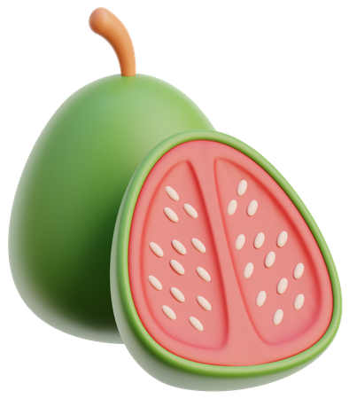 Guava  3D Icon