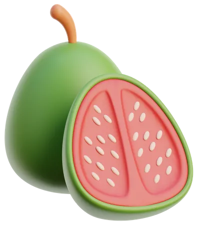 Guava  3D Icon