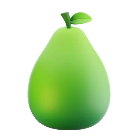 Guava Fruit 3 D Illustration 3D Icon