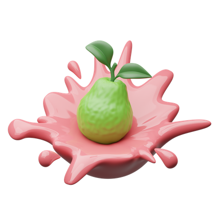 Guava Juice  3D Icon