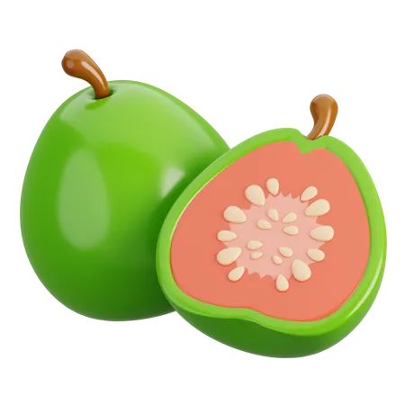 Guayaba  3D Icon