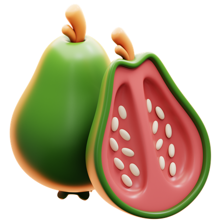 Guayaba  3D Icon