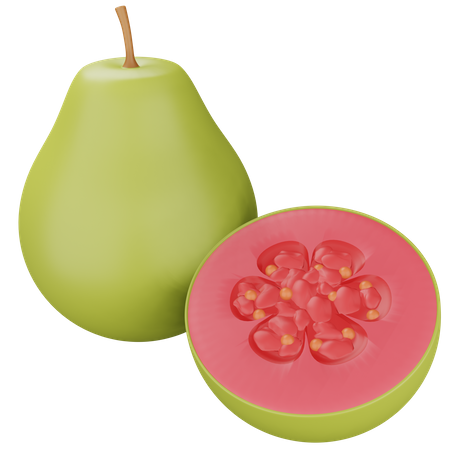 Guayaba  3D Icon