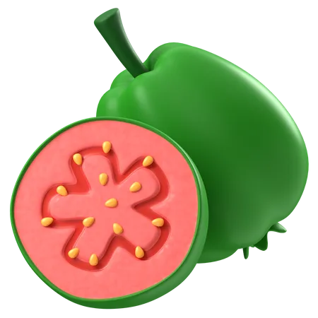 Guayaba  3D Icon