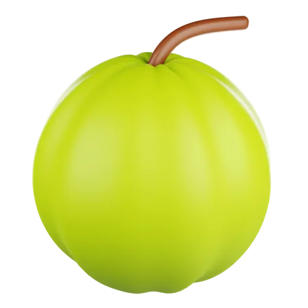 Guayaba verde  3D Icon