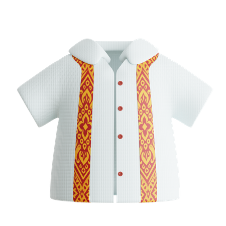 Camisa guayabera  3D Icon