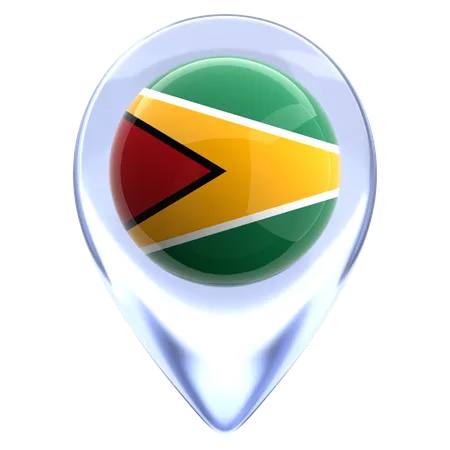 Guayana  3D Icon