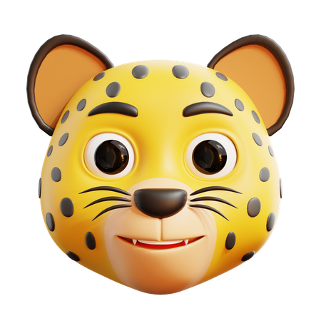 Guépard  3D Icon