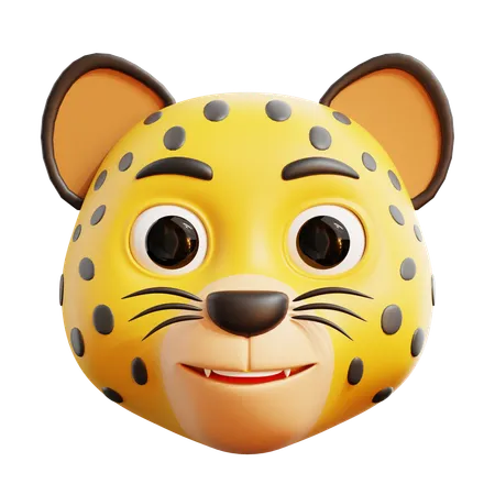 Guépard  3D Icon