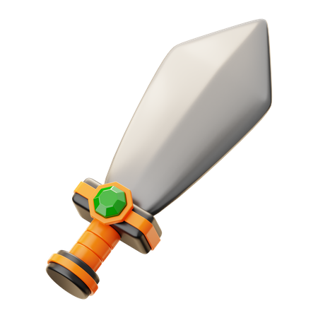 Espada guerrera  3D Icon