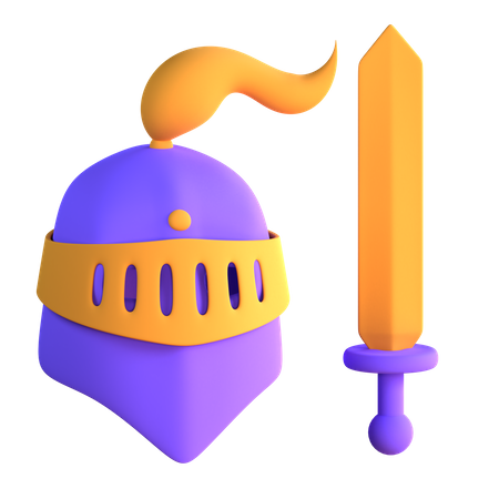 Guerrier  3D Icon