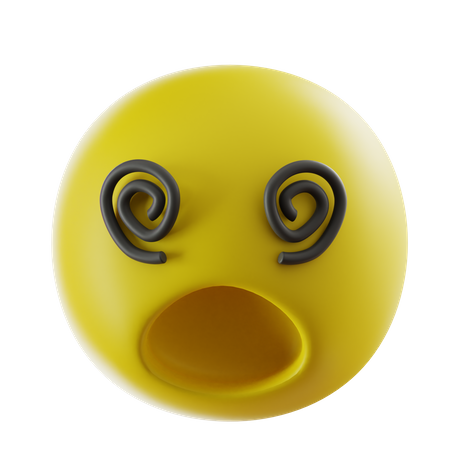 Emoji de gueule de bois  3D Icon