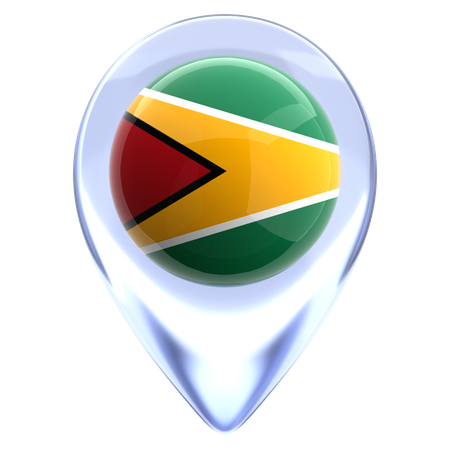 Guiana  3D Icon