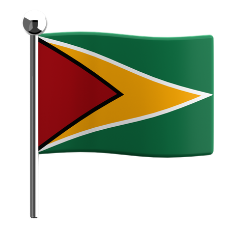 Guiana  3D Icon