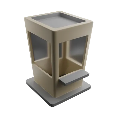 Guichet  3D Icon