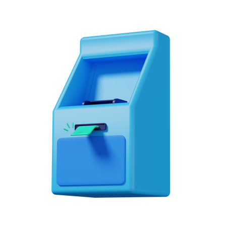 Distributeur de billets  3D Icon
