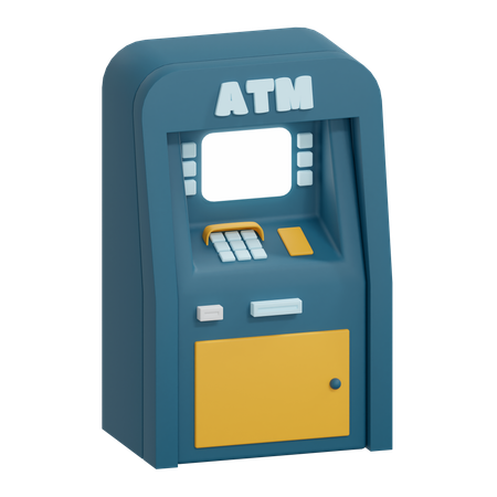 Distributeur de billets  3D Icon
