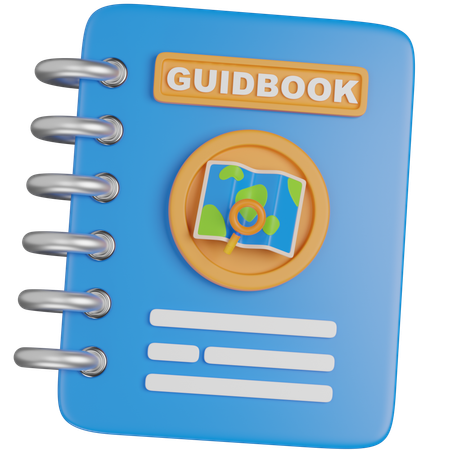 Guidbook  3D Icon