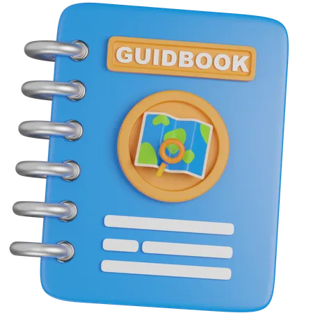 Guidbook  3D Icon