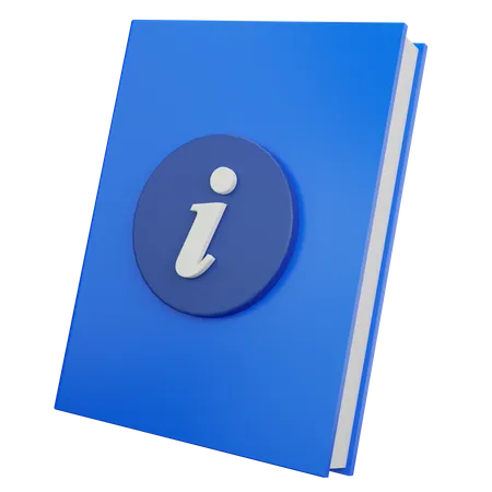 Guide Book  3D Icon