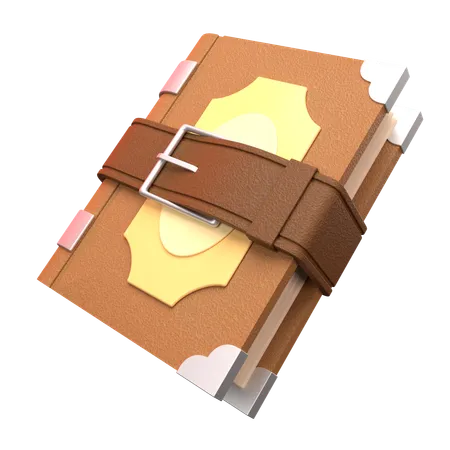 Guide Book  3D Icon