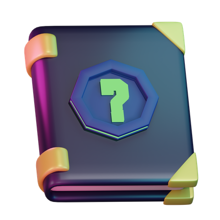 Guide Book  3D Icon