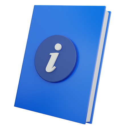 Guide Book 3D Icon