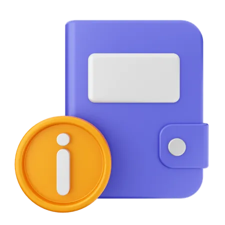 Guide Book Helpdesk  3D Icon