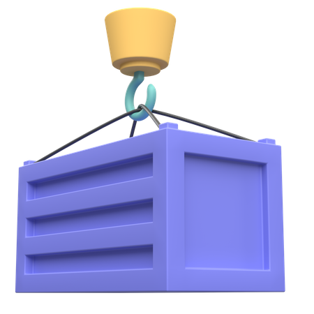 Guindaste de carga  3D Icon