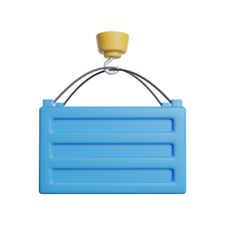 Guindaste de carga  3D Icon