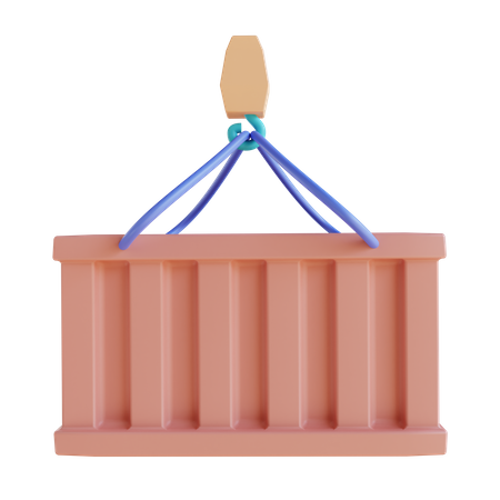 Guindaste de carga  3D Icon