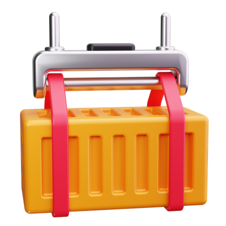 Guindaste de construção  3D Icon