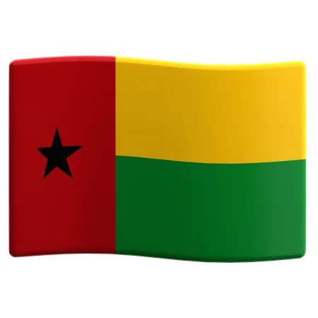 Guiné-Bissau  3D Icon