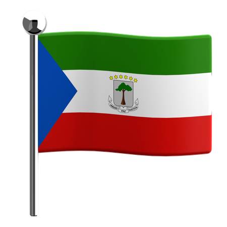 Guiné Equatorial  3D Icon