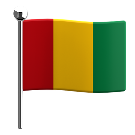 Guinea  3D Icon