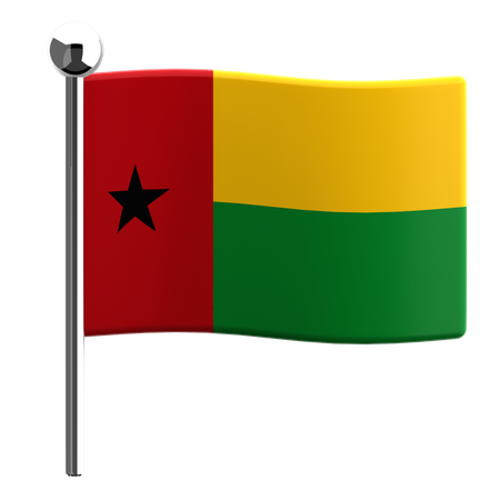 Guinea bissau  3D Icon